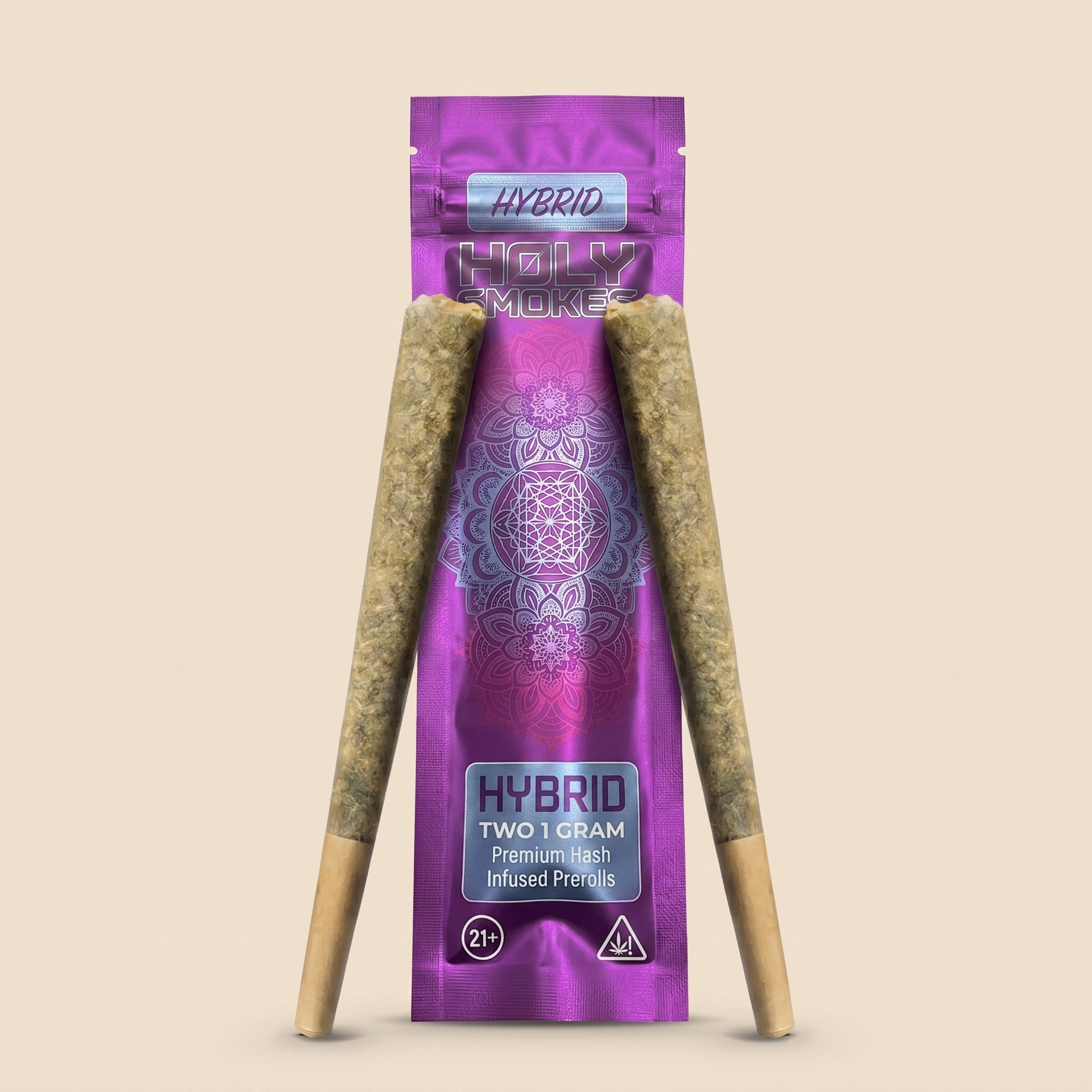 Holy Smokes Hybrid - Premium Hemp Infused Pre-Rolls